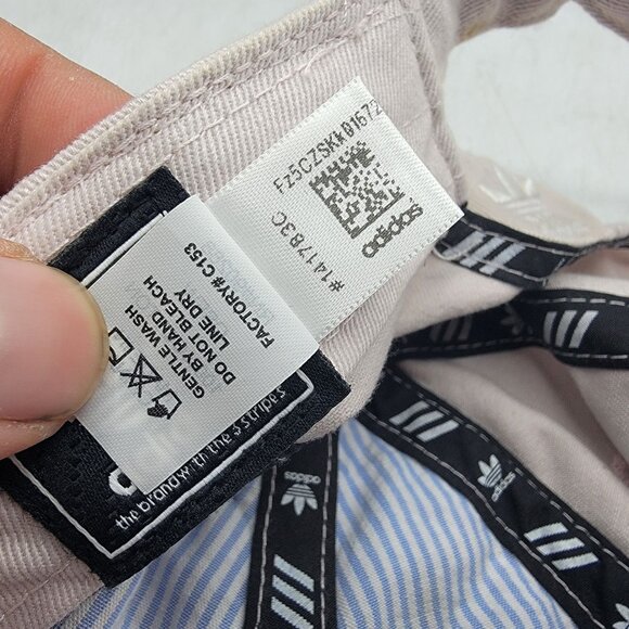 Adidas Originals Pink Cotton Strapback Hat Adjustable Size Casual Outdoors - Picture 6 of 11